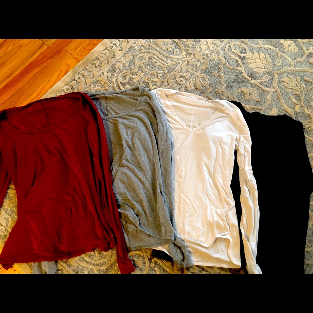 Lululemon long sleeves with thumb holes